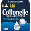 Kimberly-Clark Professional Wipe Flush Cottonelle 8