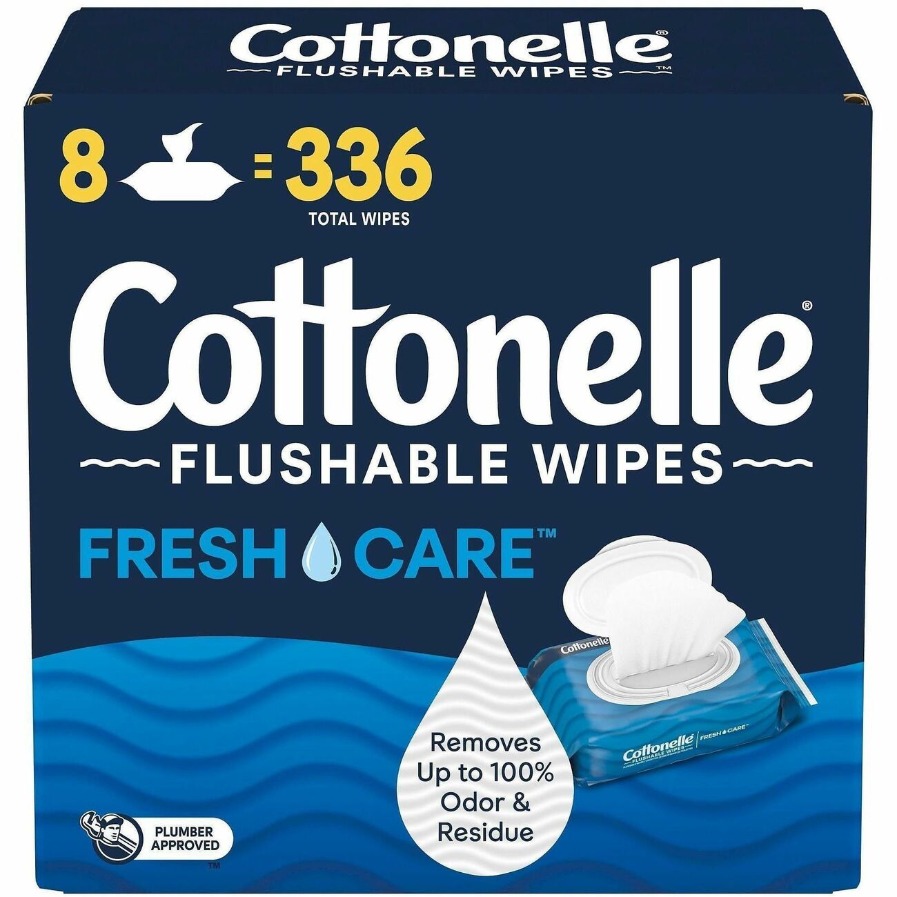Kimberly-Clark Professional Wipe Flush Cottonelle 8
