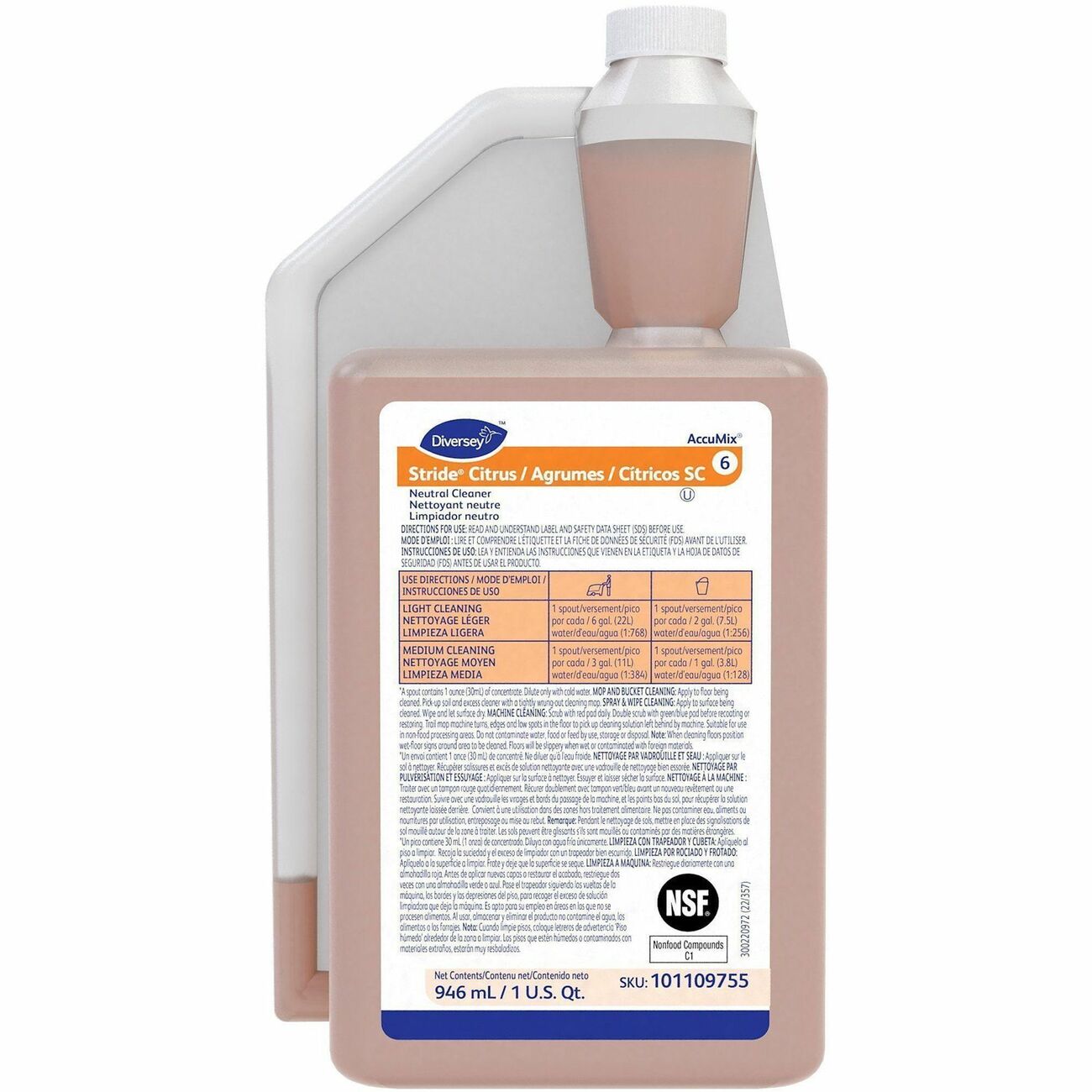 Diversey Cleaner Floor Citrus 32Oz