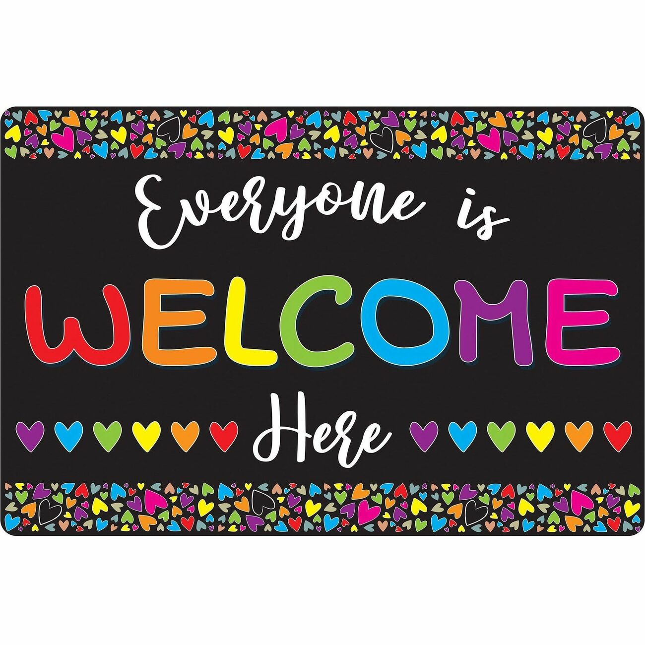 Mat Welcome Hearts