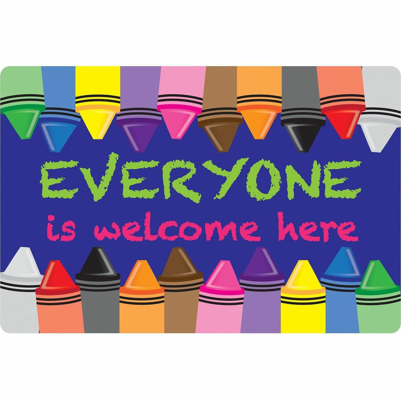Mat Welcome Crayons Every