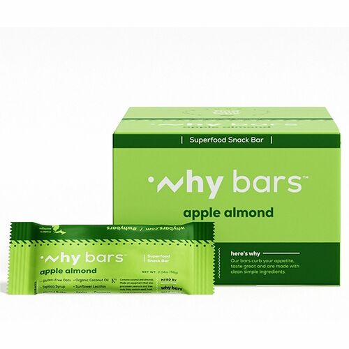 Whybar Apple Almond Nutrition Bar, 2.04 oz