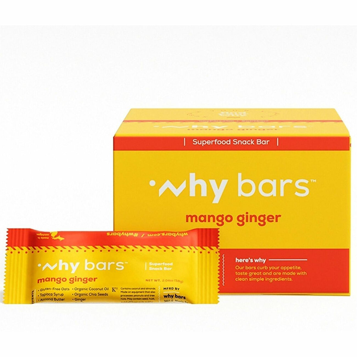 Why Bars Superfood Protein Snack Bars