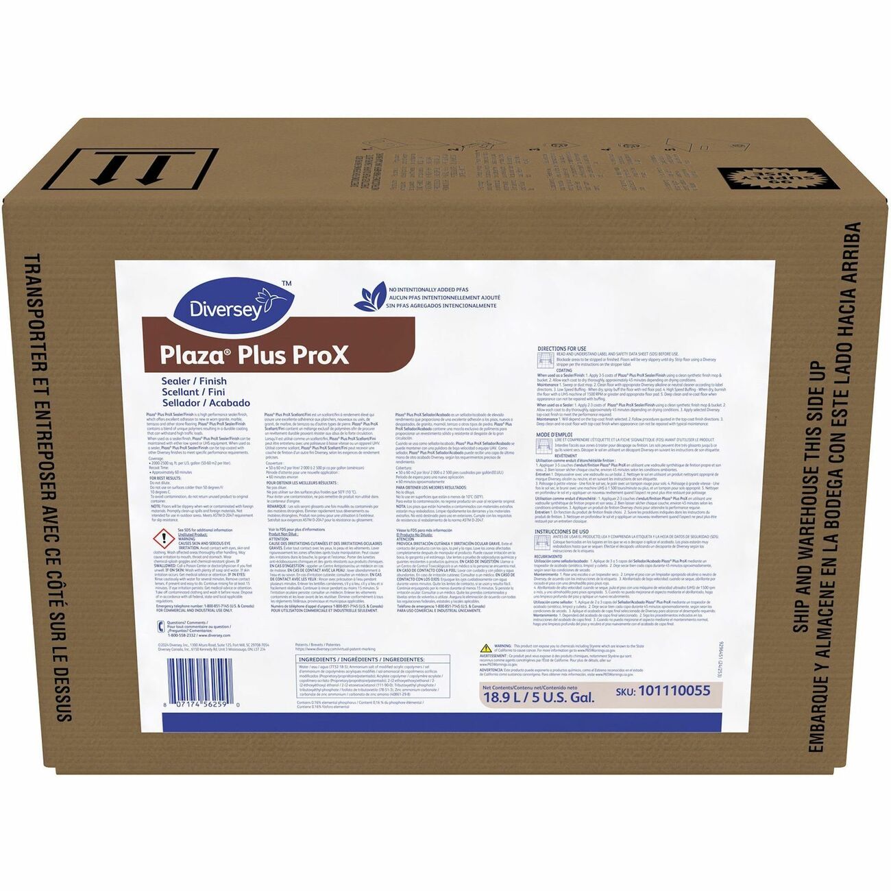 Diversey Sealer Floor Plaza+ 5Gal