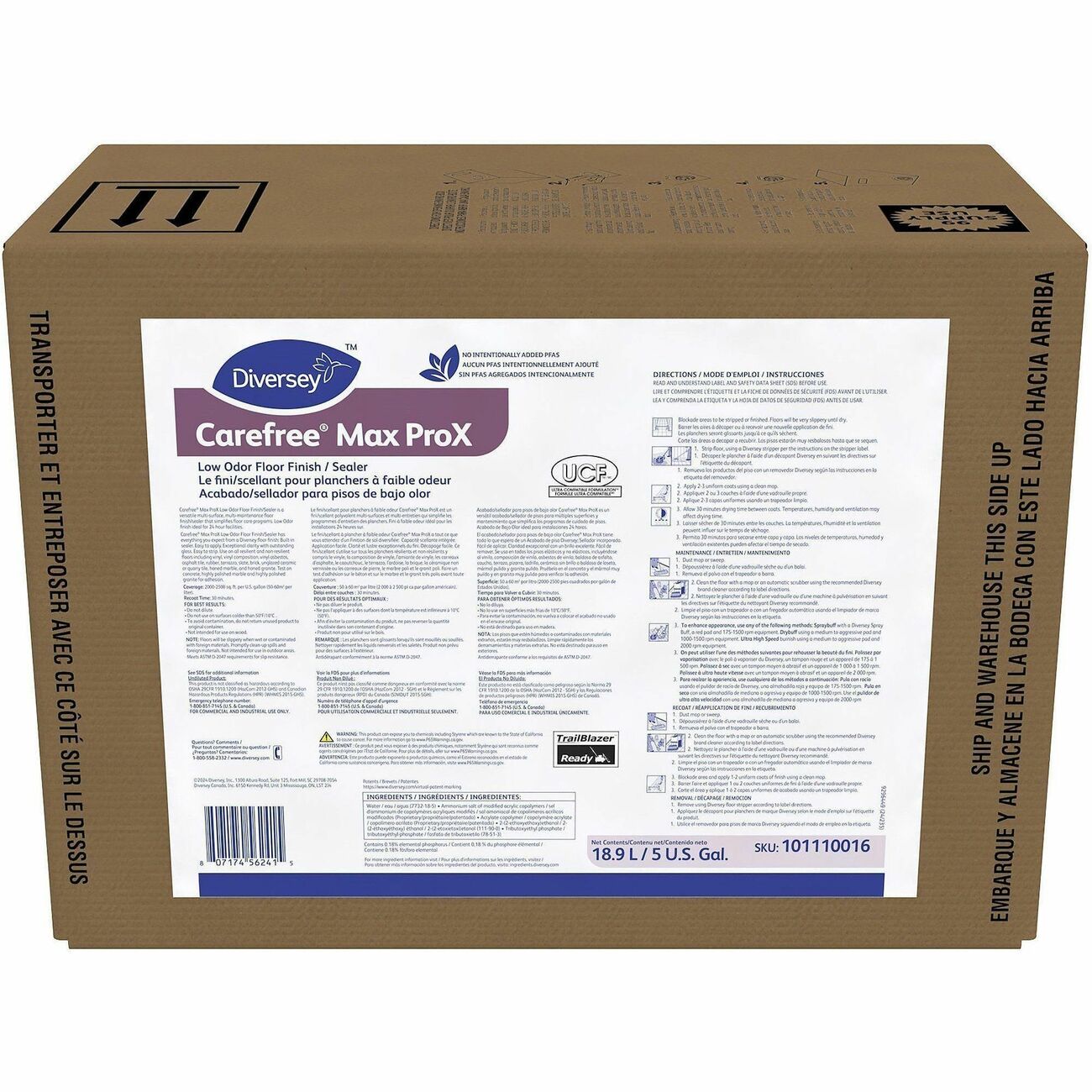 Diversey Sealer Flr Fin Prox 5Gal