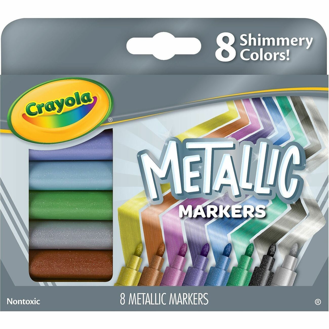 Crayola Mkr 8Ct Metallic