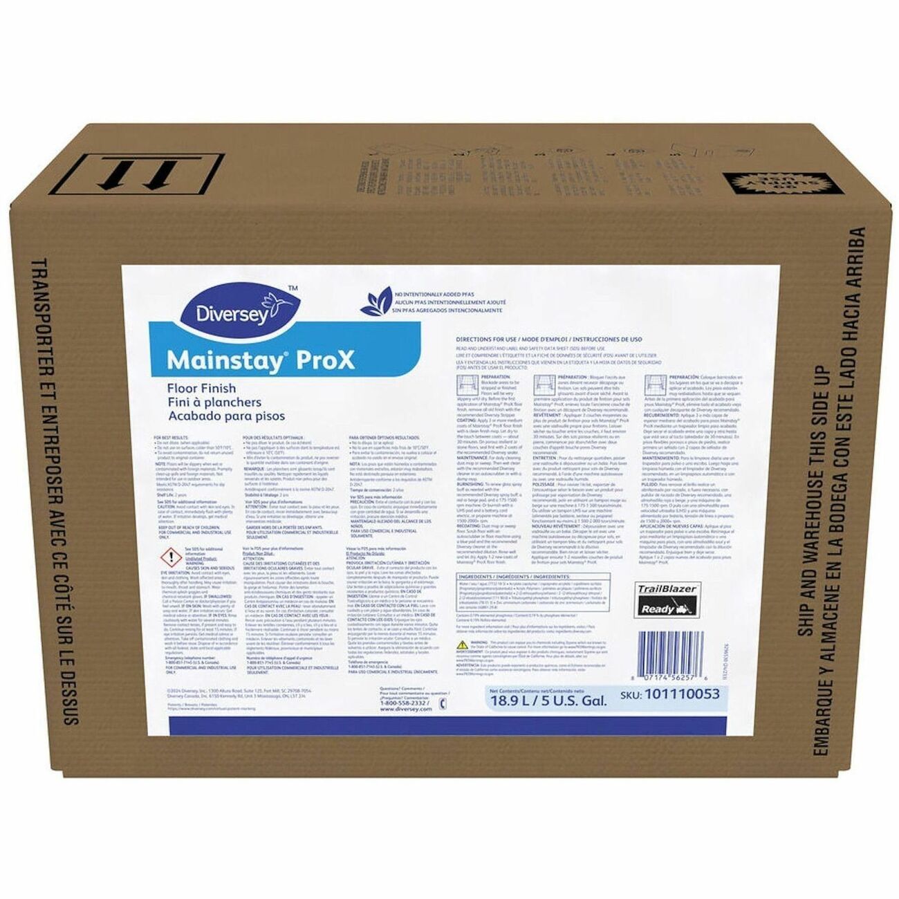 Diversey Finish Floor Prox Bib 5Gal