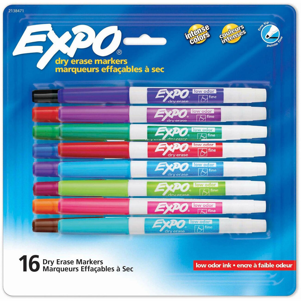 Expo Low-Odor Dry Erase Markers