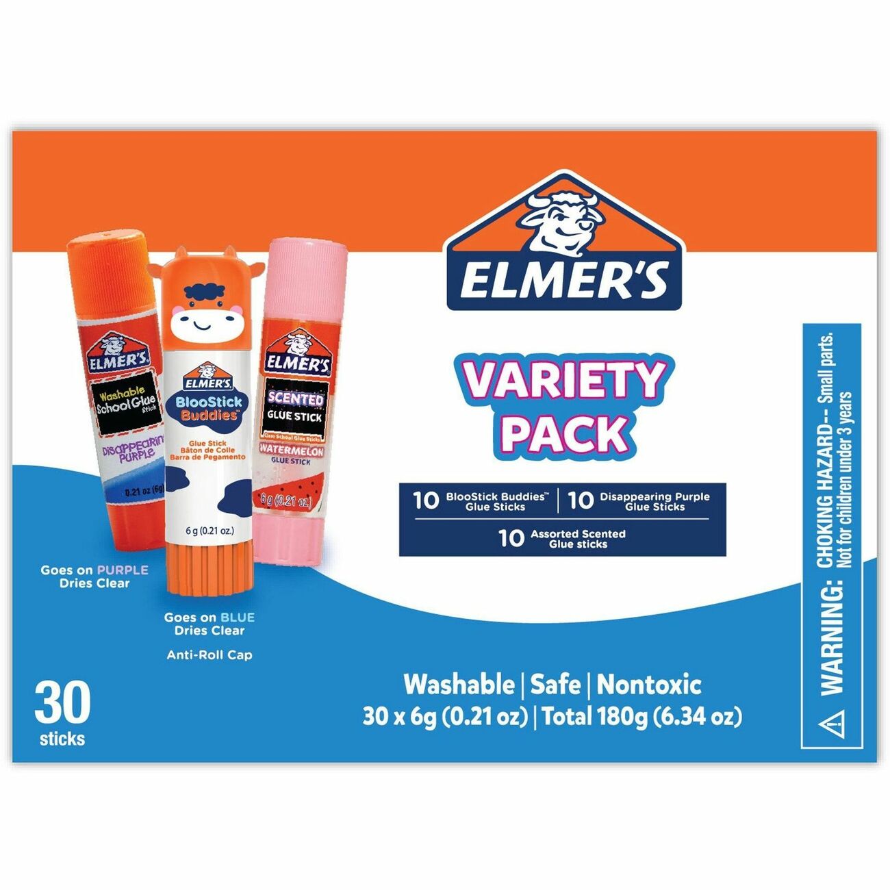 Glue Stick Asst 30Ct