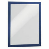 DURABLE DURAFRAME Letter, 8-1/2" x 11" , Dark Blue - 2 PK