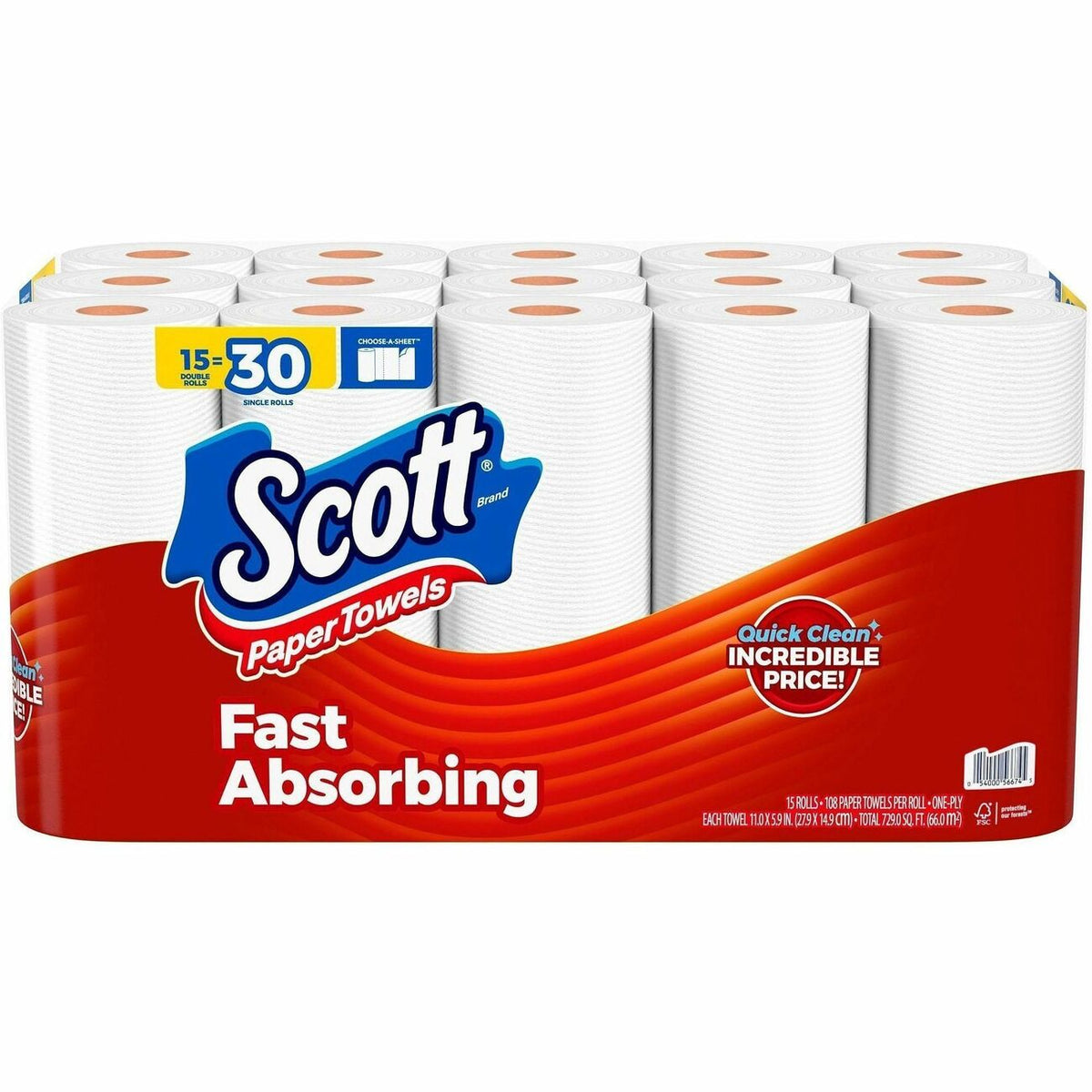 Kimberly-Clark Professional Paper Towel 15Roll 108Shts