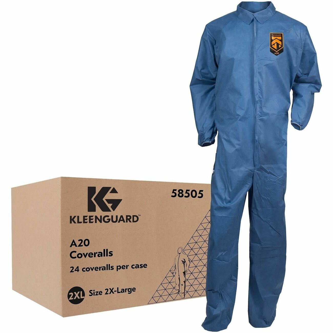 Coveralls Klngd A20 Blu 2Xl
