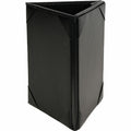 deflecto Table Tent 5X7 3Sided Blk