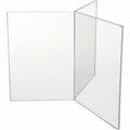 deflecto Signholder 4X6 6Sided Clr