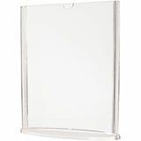 Deflecto Double-Sided Sign Holder w/Base