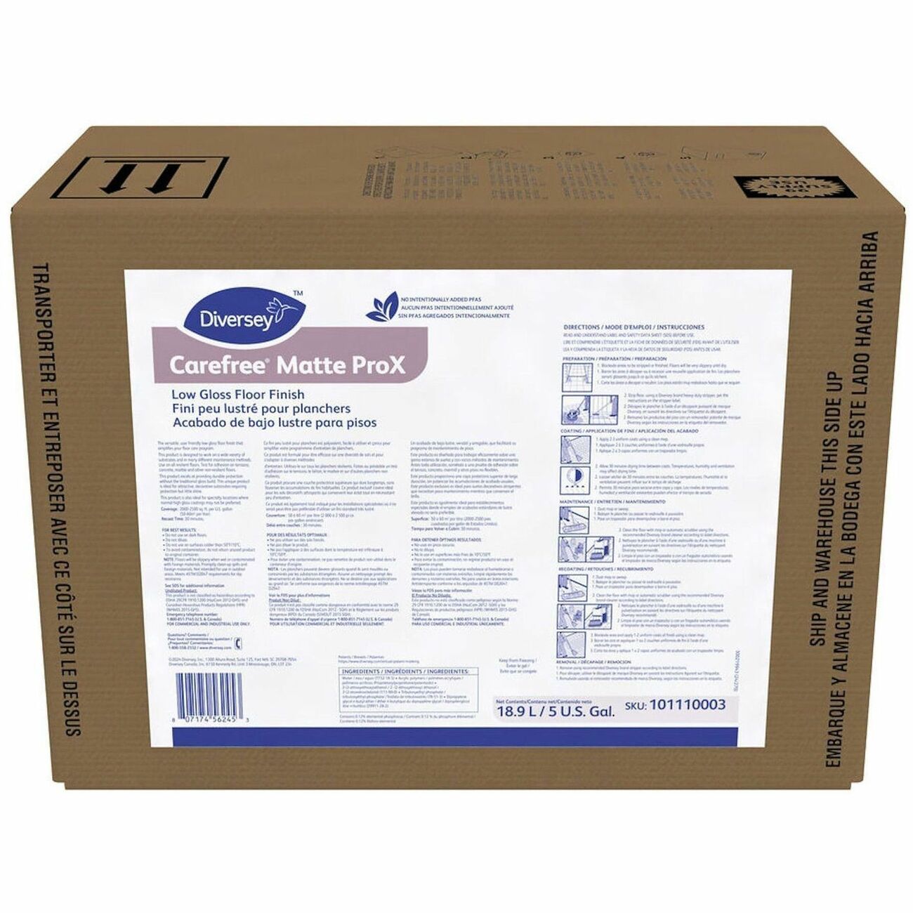Diversey Finish Flr Matte Prox 5Gal