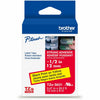 Brother Tape Indust 1/2"-Bk/Yw