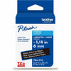Brother Cartridge Tape 1/4" We/Bk