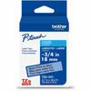 Brother Tape Label 3/4" Bk/Bl