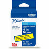Brother Cartridge Tape 1"Bk/Yw