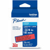 Brother Cartridge Tape 3/4" Bk/Rd