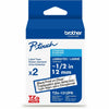 Brother Crtdg Tape Black On Clear 2