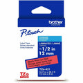Brother Cartridge Tape 1/2 Bk/Rd