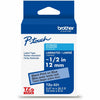 Brother Tape Label 1/2" Bk/Bl