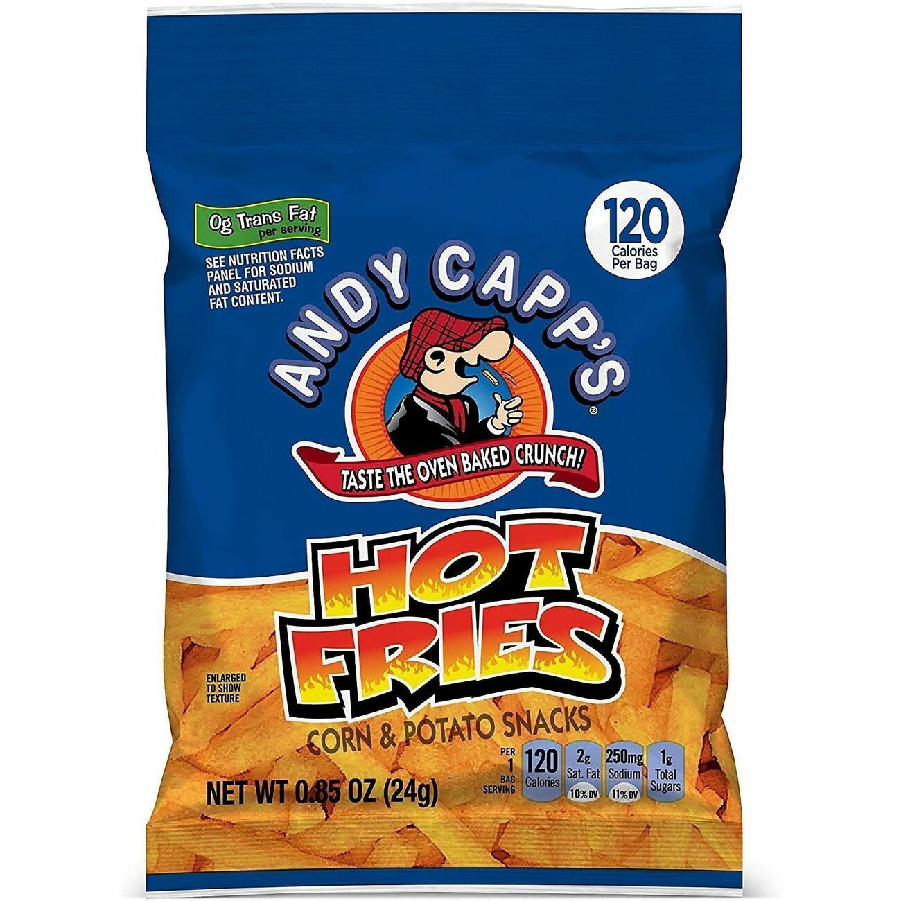 Food Hot Fries 72Ct