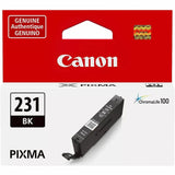 Canon CLI-231 Original Standard Yield Inkjet Ink Cartridge - Black - 1 Each