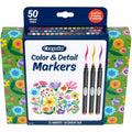 Crayola Marker Clr/Detail 50Ct