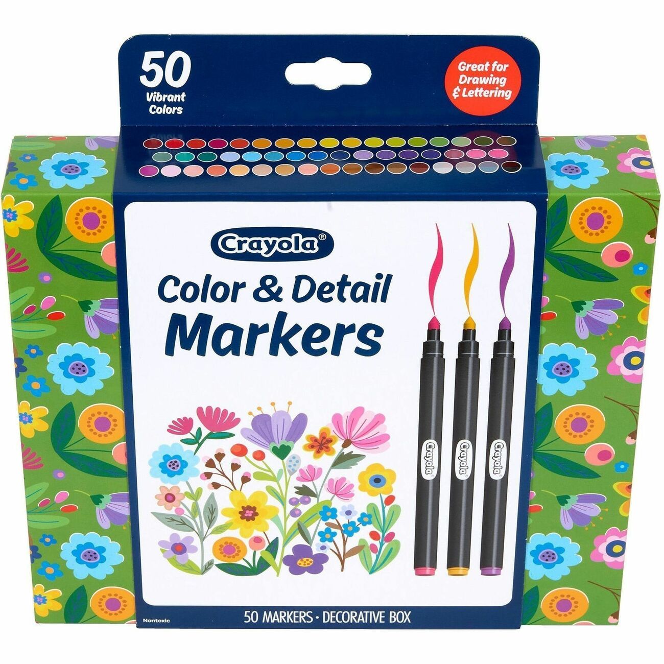 Crayola Marker Clr/Detail 50Ct