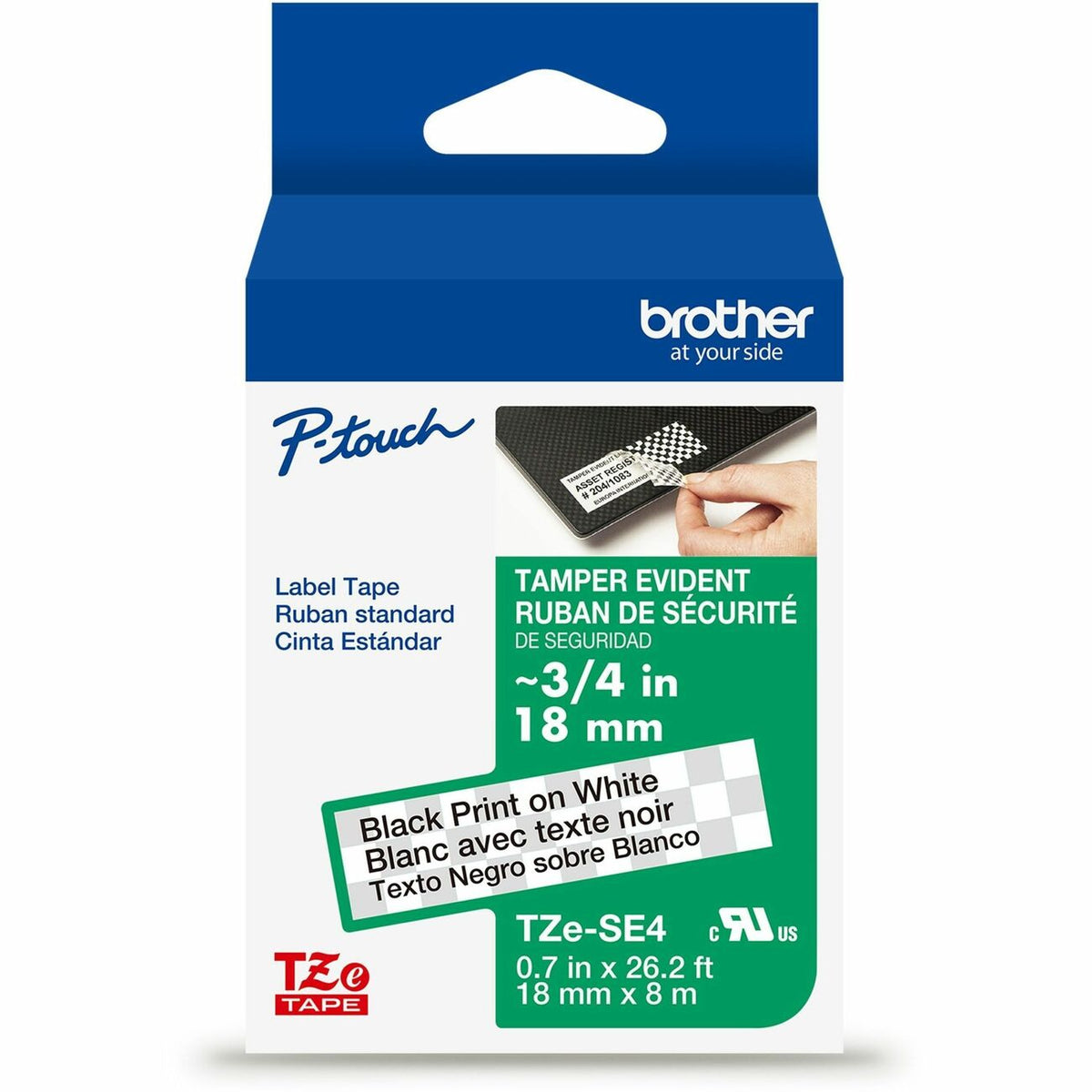 Brother Cartridge Tape Scrty 3/4