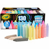 Crayola Chalk Sidewalk Wash 130Ct