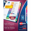 Avery Dividers Index Ready 1-12