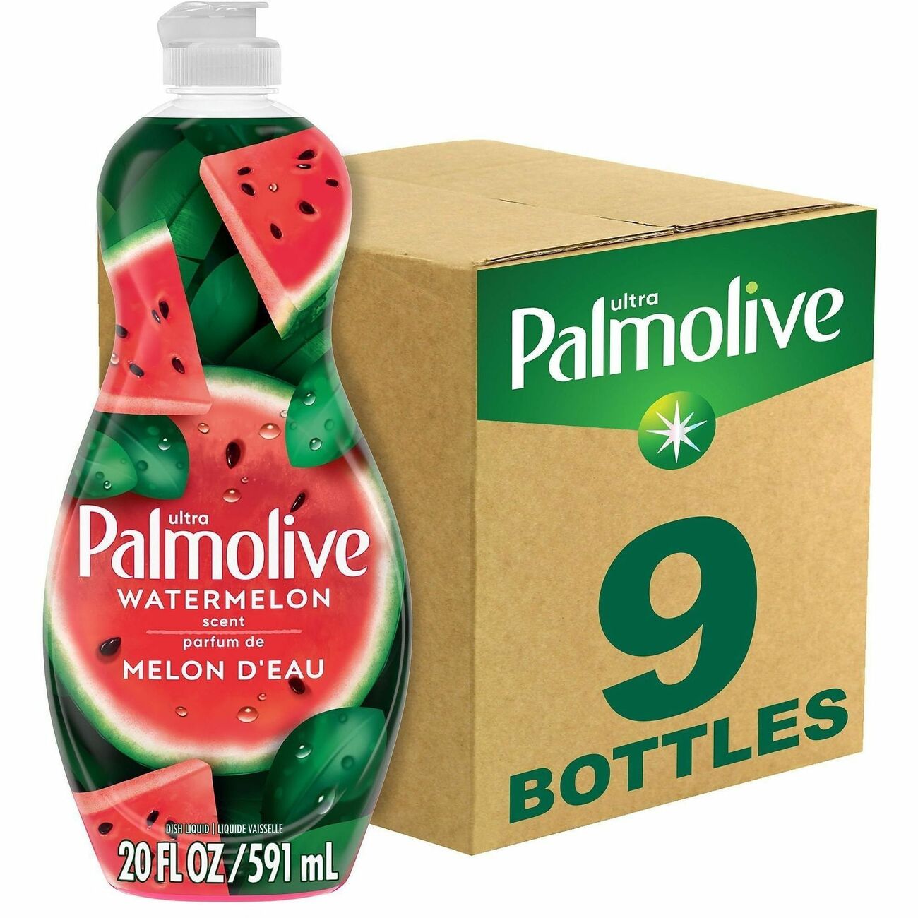 Soap Dish Palm Wtrmln 20Oz