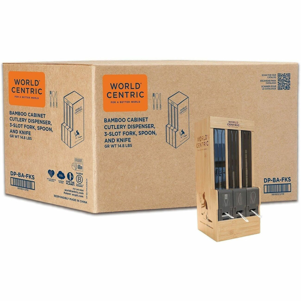 World Centric Touchless Cutlery Dispenser