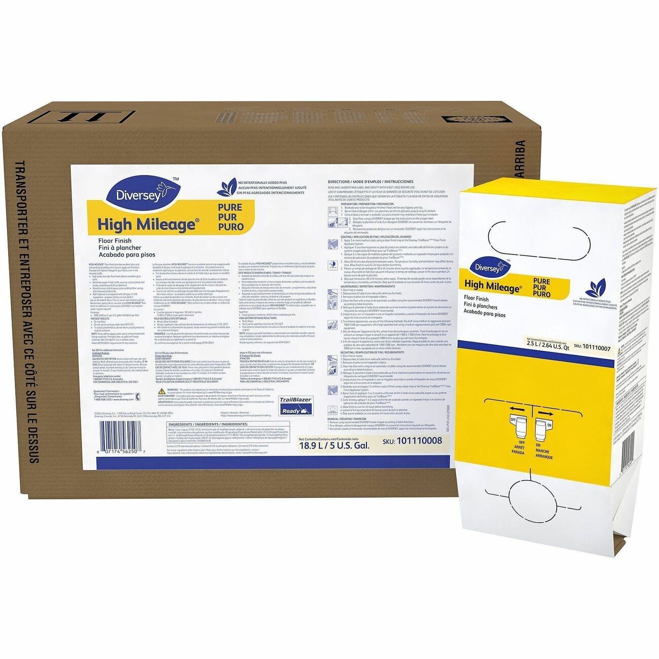 Diversey Cleaner Fnsh Floor 2.5L