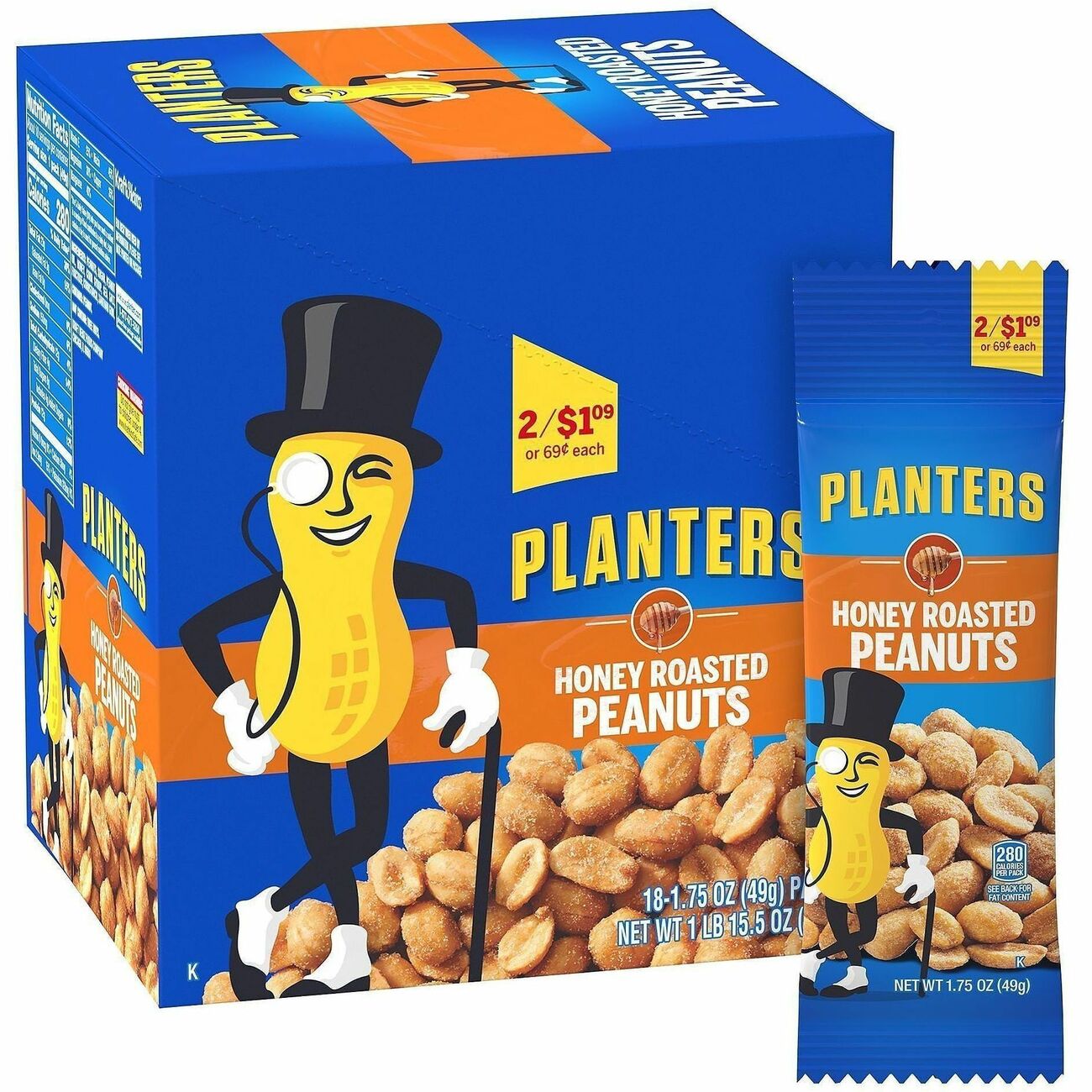 Food Plntrs Hny Pnts 18Ct