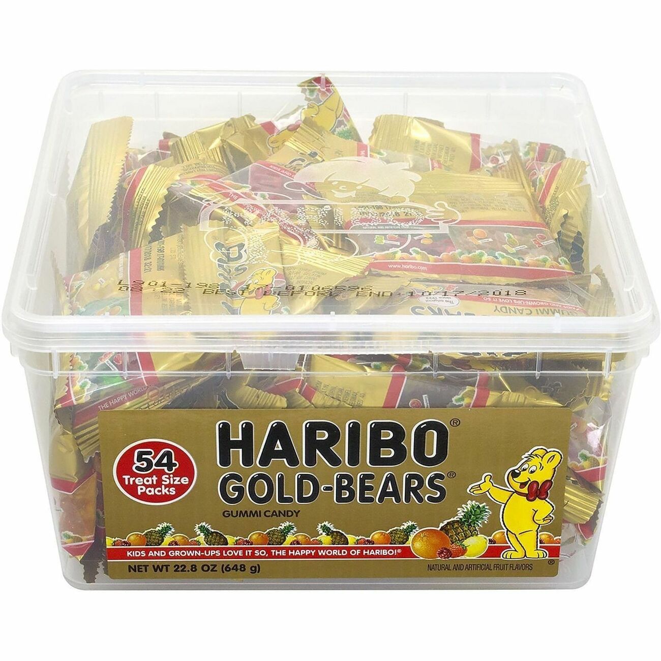Candy Haribo Gummys 54Ct