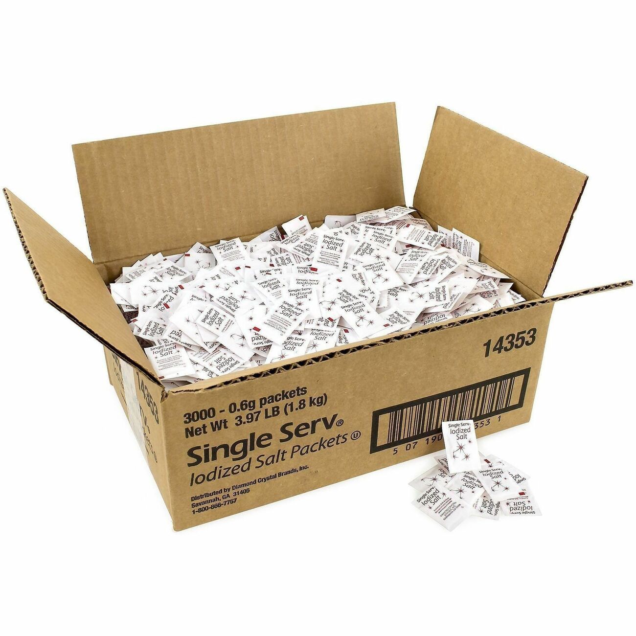Food Salt Pckt 3000Ct