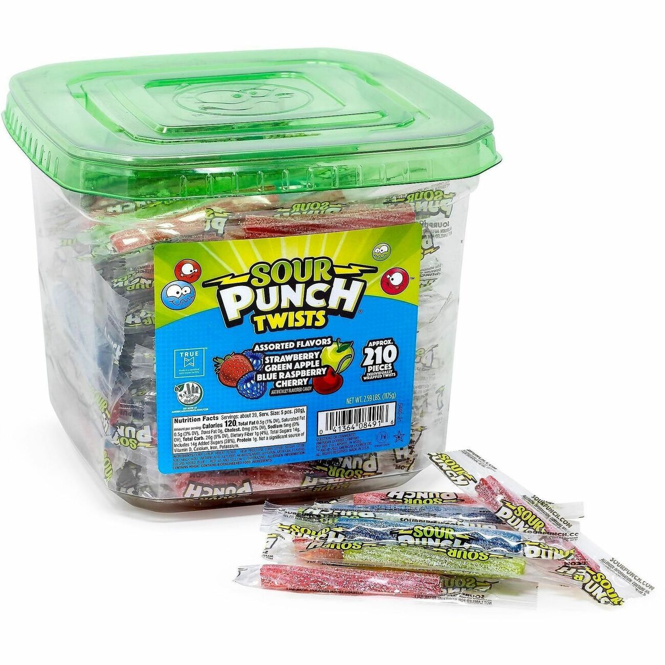 Candy Sour Punch 210Ct