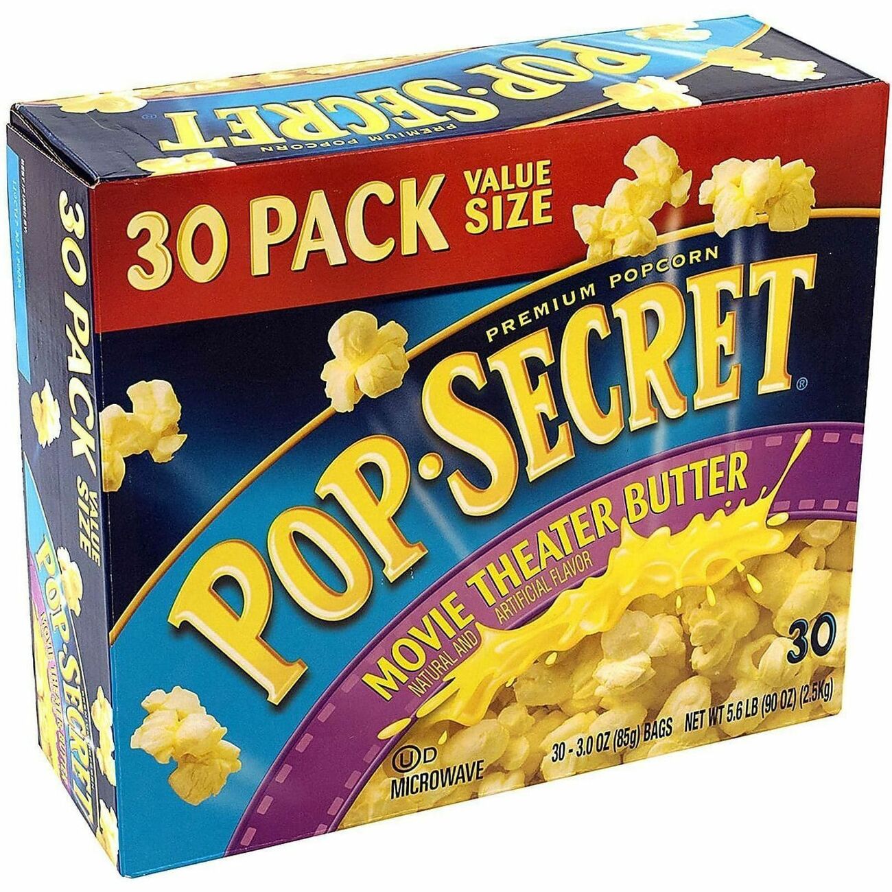 Food Popcorn Movie 30Ct