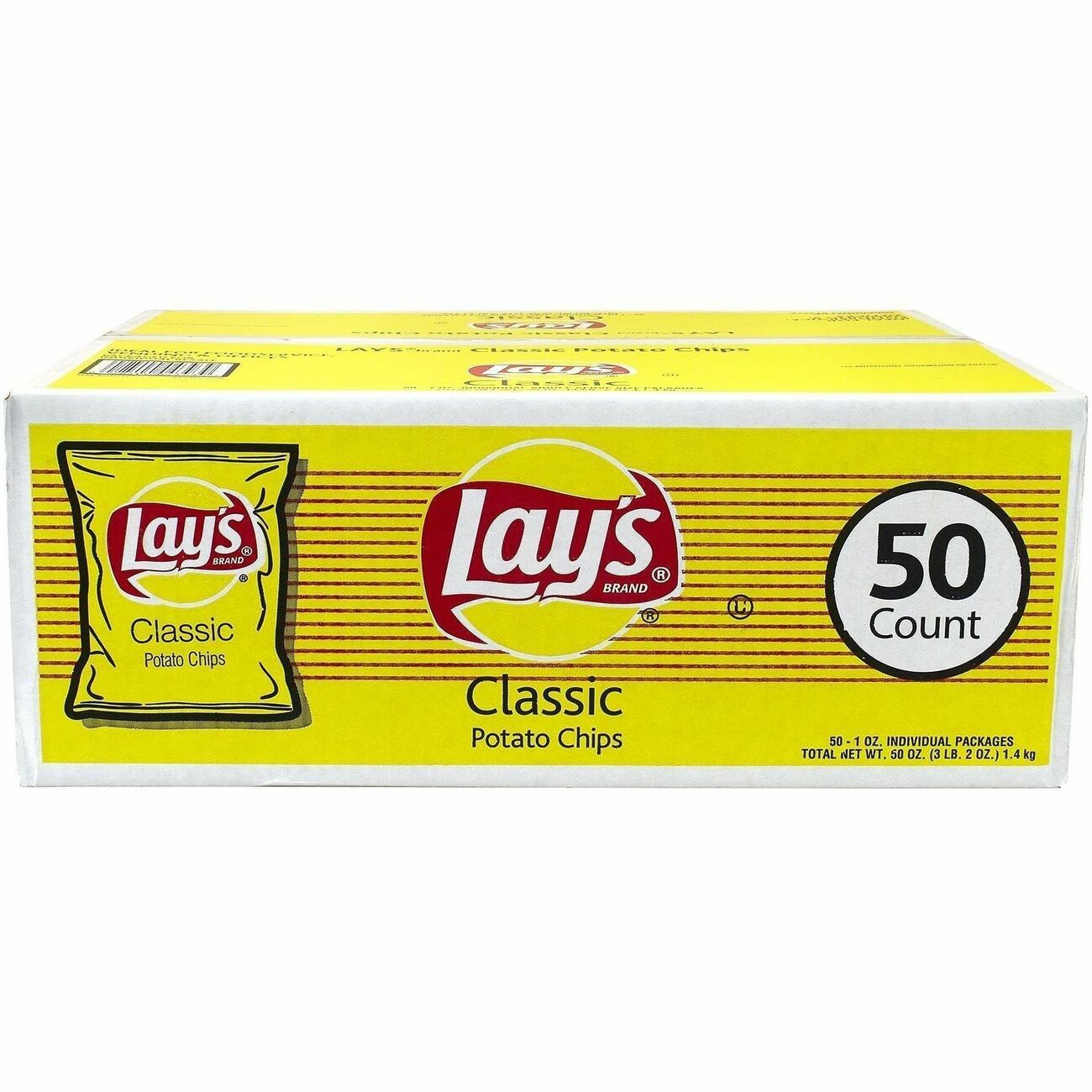 Food Lays Chips 50Ct