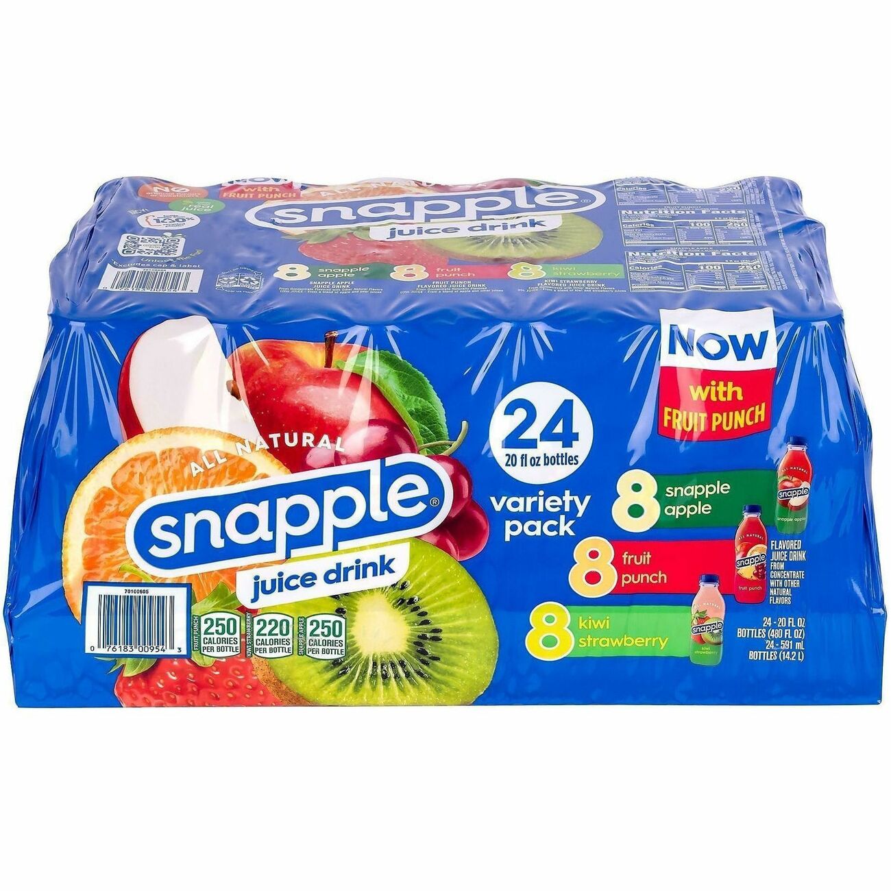 Drink Snapple Vrty 24Ct