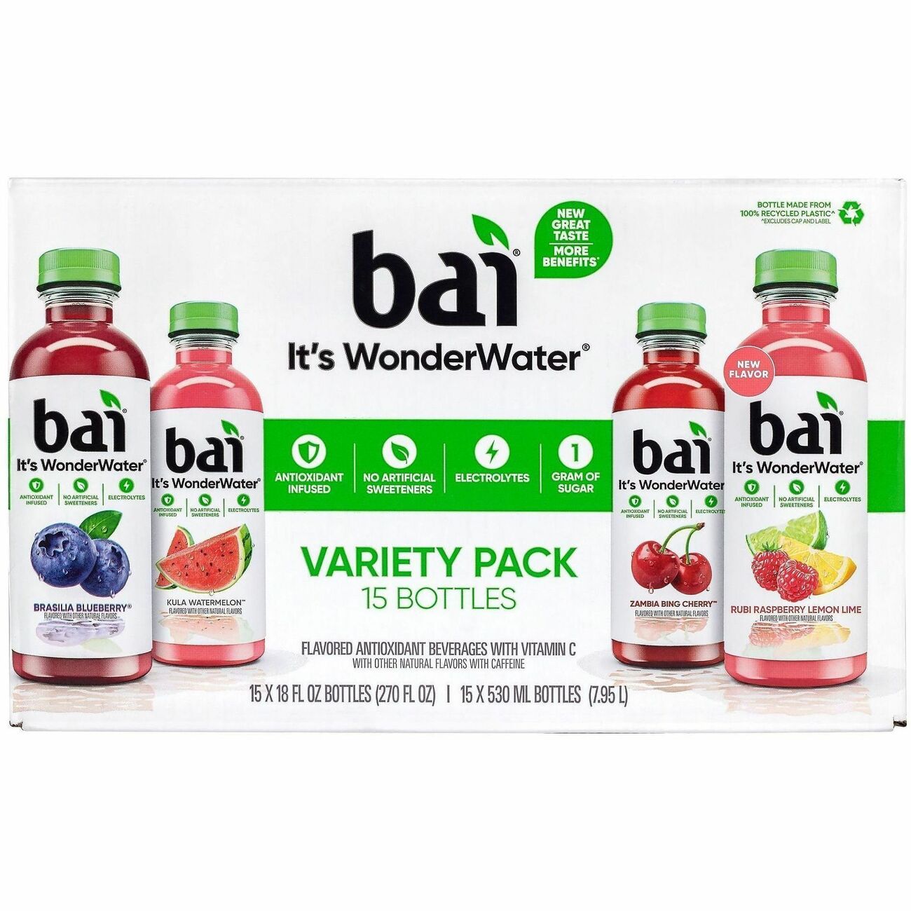 Drink Bai Antiox Vry 15Ct