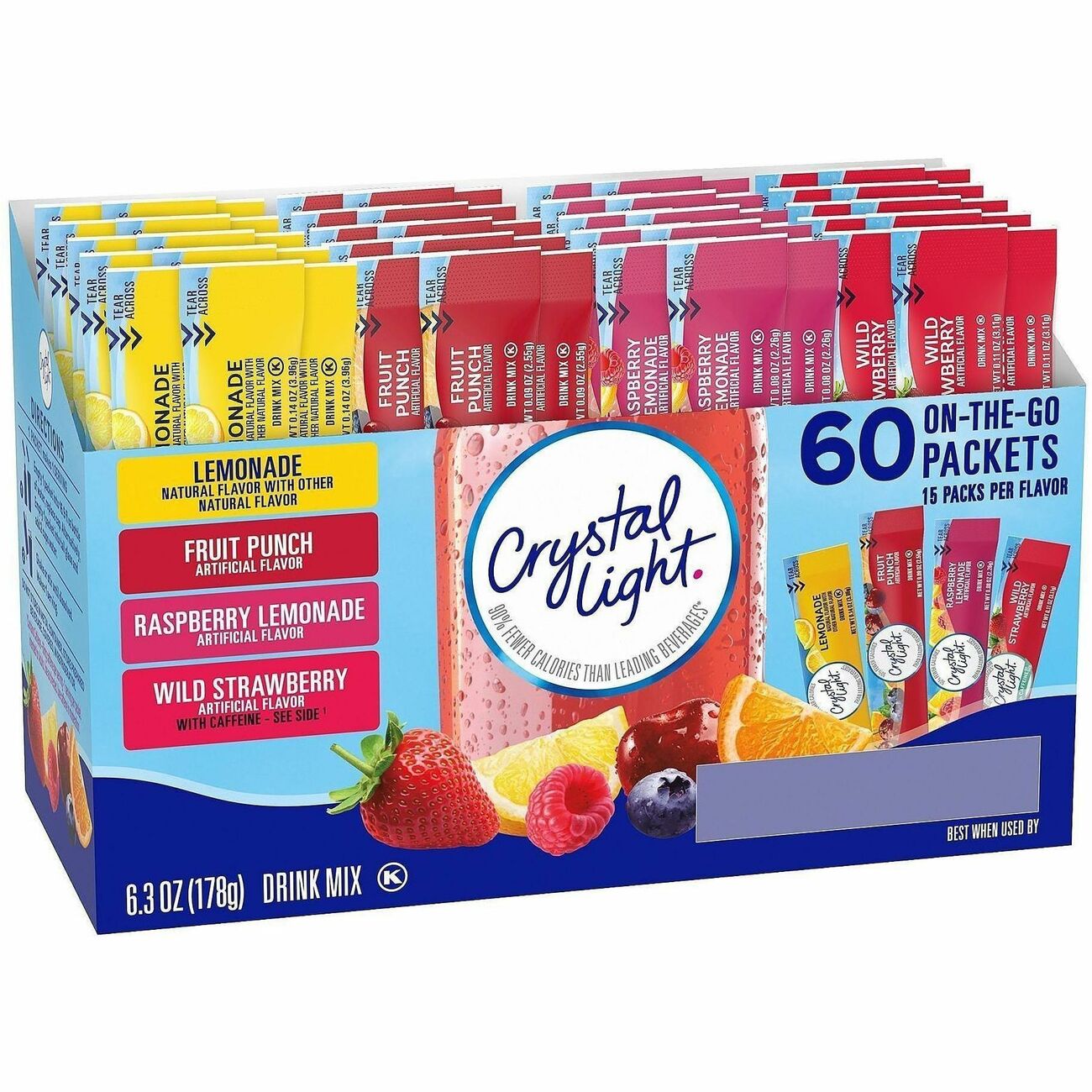 Drink Crystl Lt 60Ct