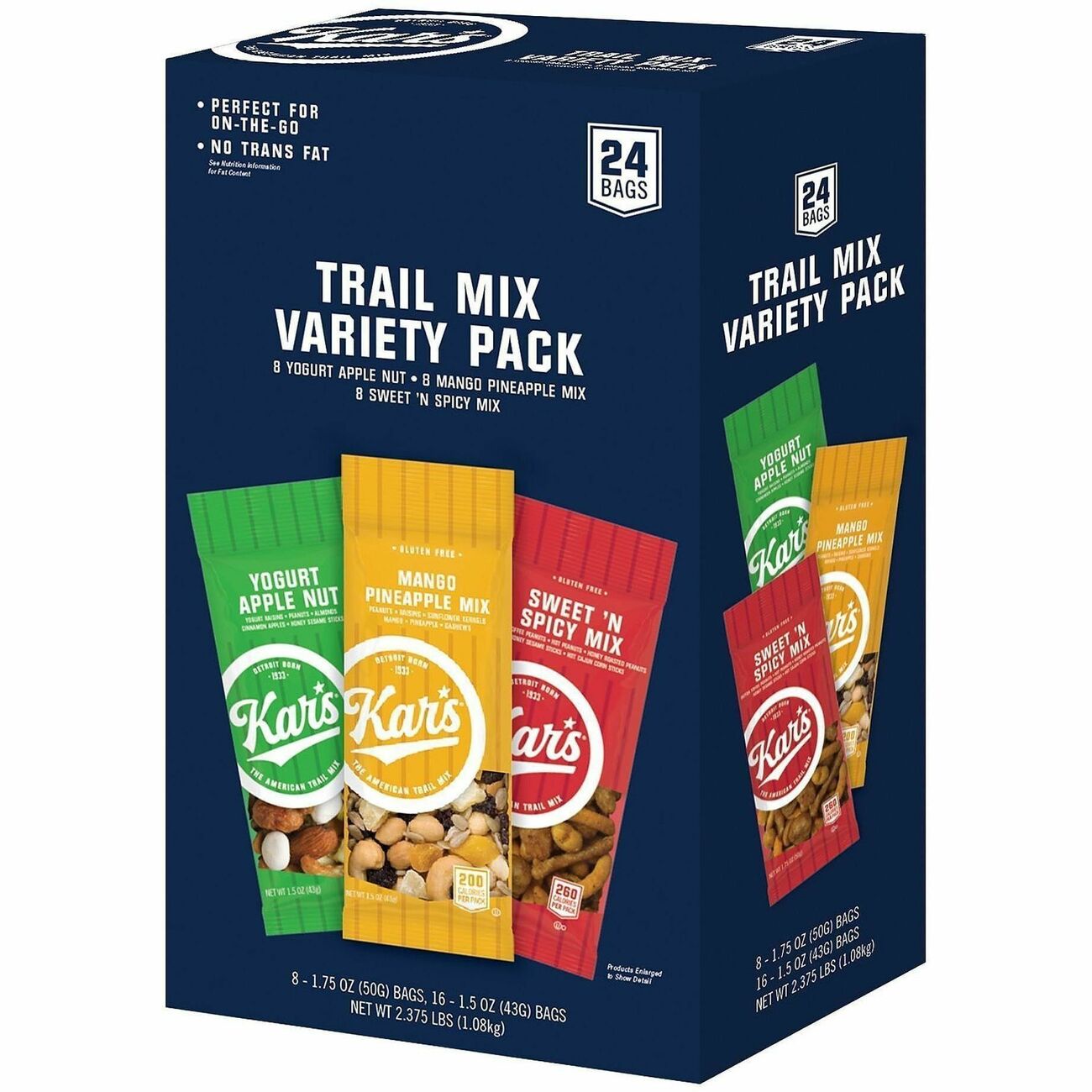 Food Kars Trail Mix 24Ct