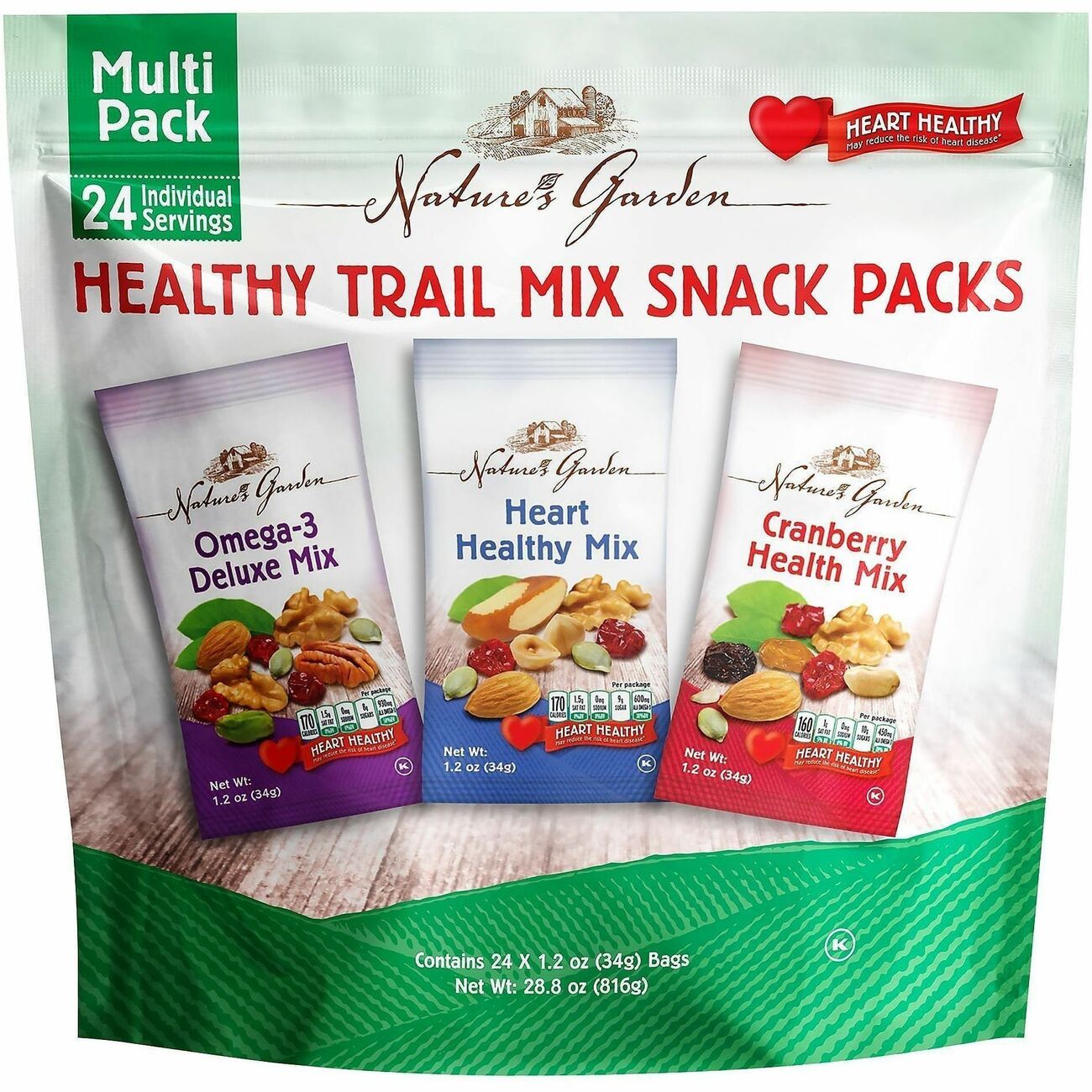 Food Nat Grdn Trl Mix 24Ct