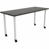 Safco Jurni Multi-Purp. Table w/Post Leg & Casters